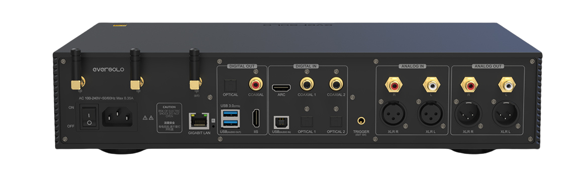 Eversolo DMP-A8 &ndash; Streamer musicale high-end, DAC bilanciato e preamplificatore