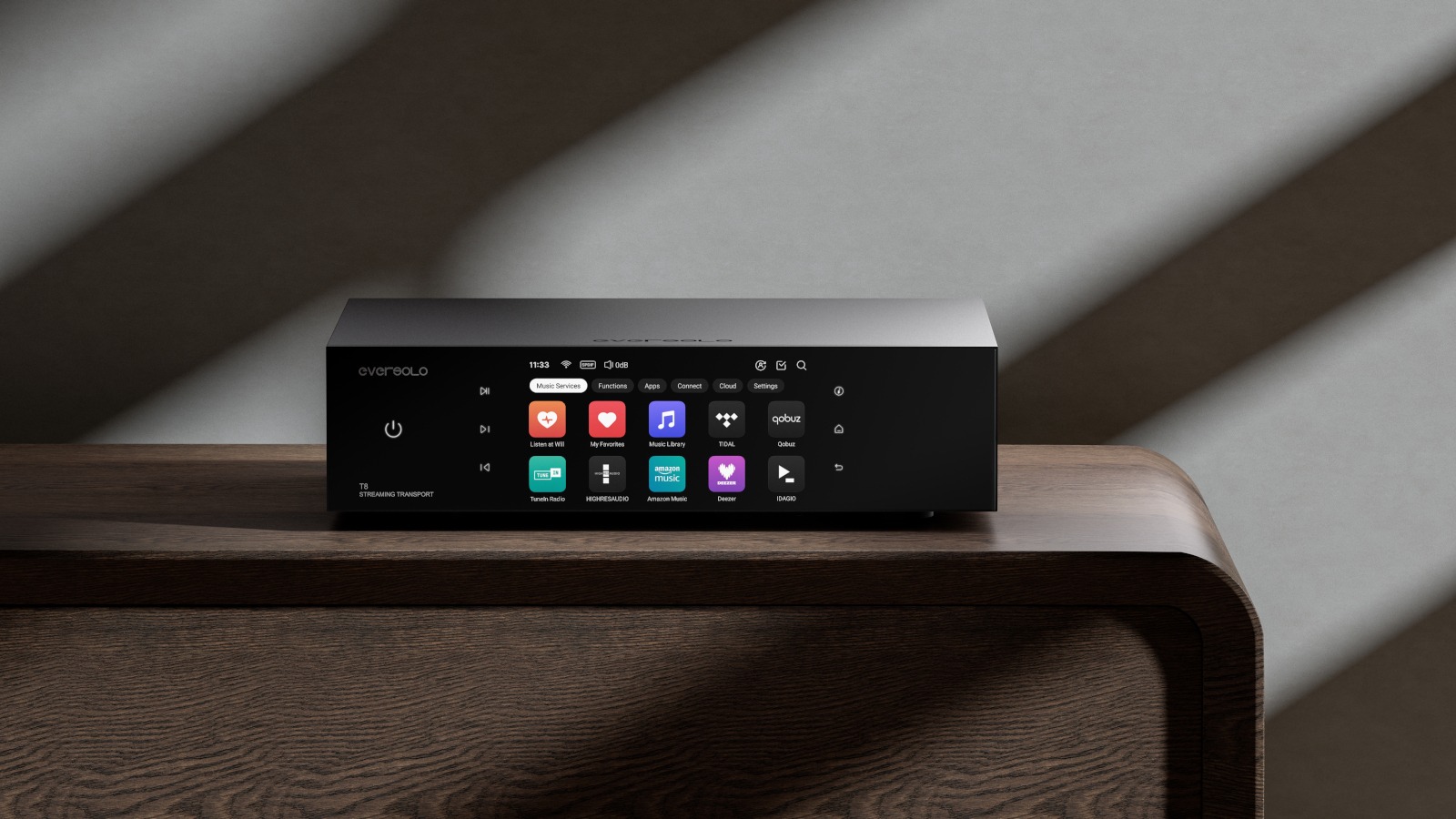 Eversolo T8 &ndash; Trasporto Streamer puro high-end