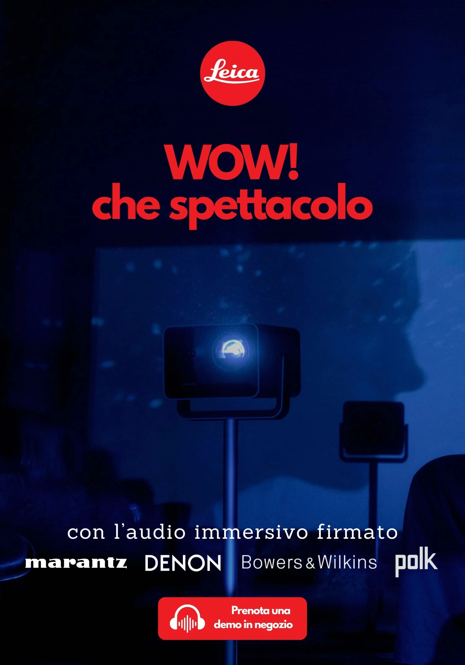 Prenota una dimostrazione per Leica Cine Play