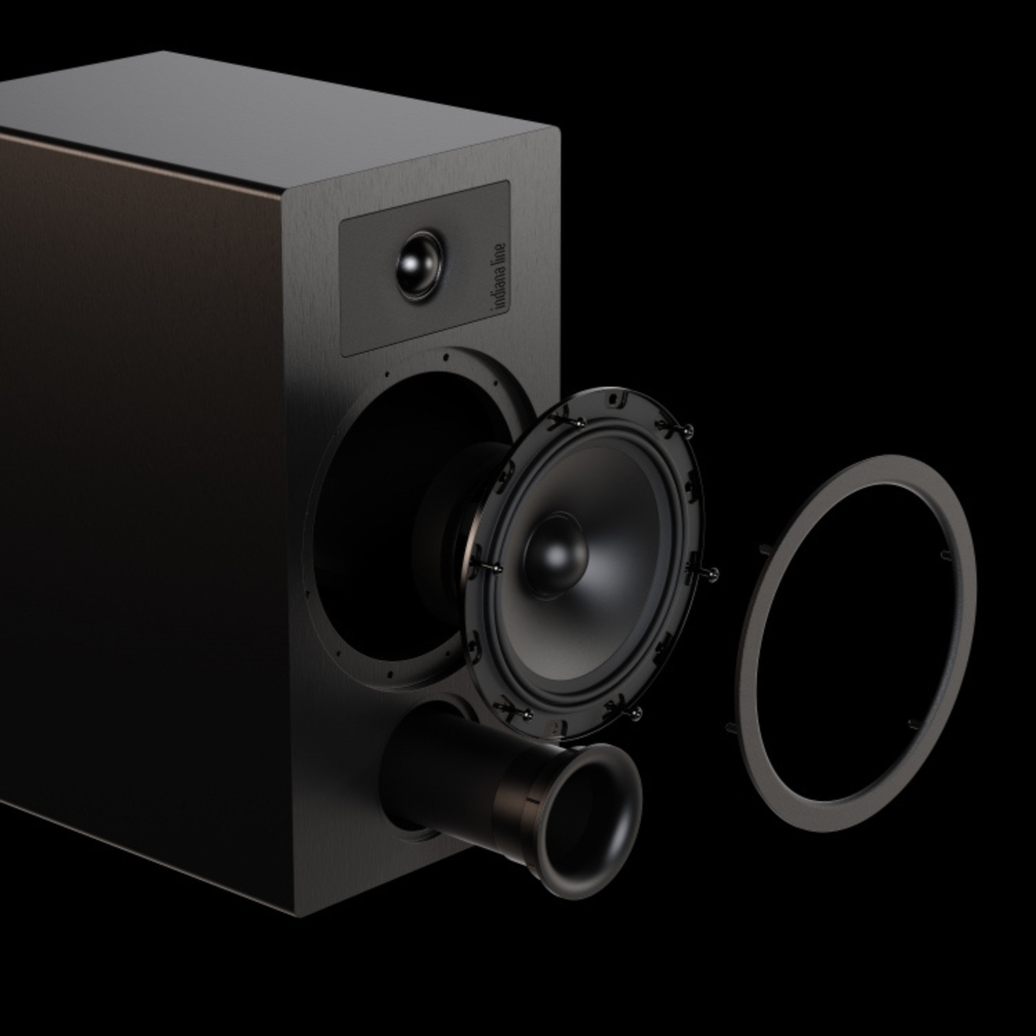 Indiana Line Tesi 3 diffusori da scaffale