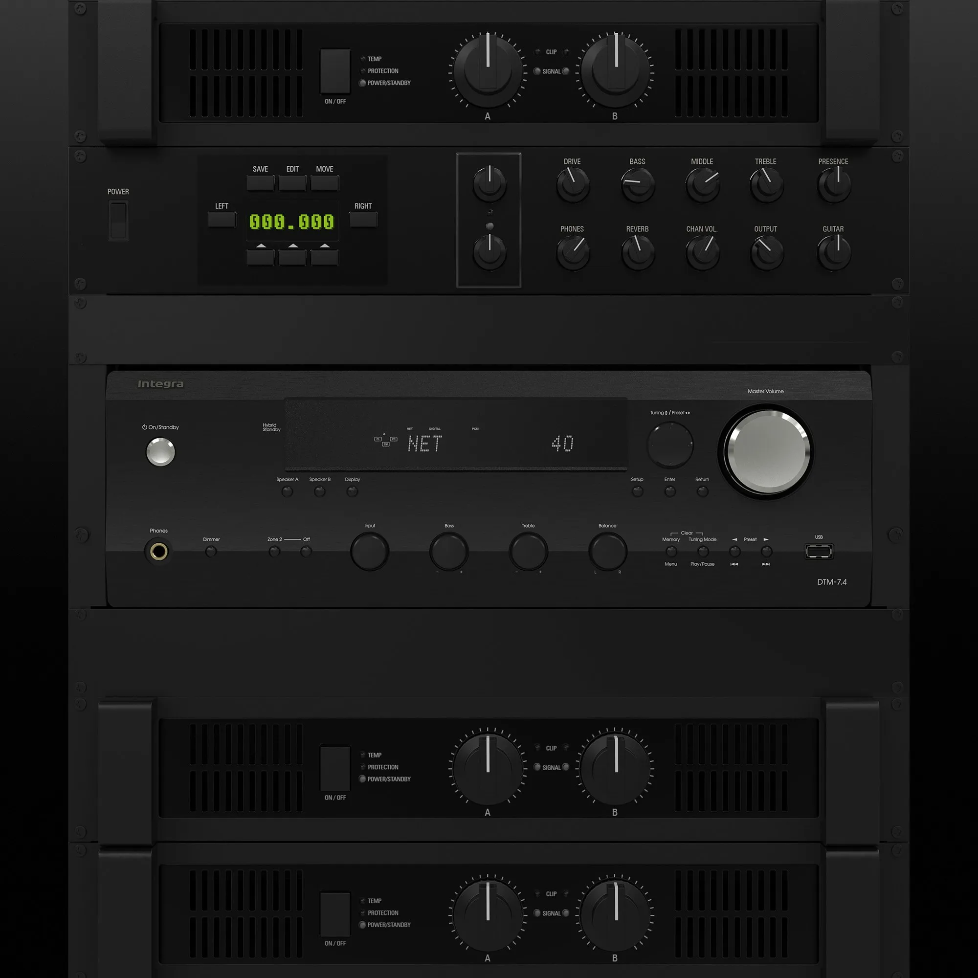 Integra DTM-7.4 &ndash; Ricevitore Stereo Hi-Fi di Rete