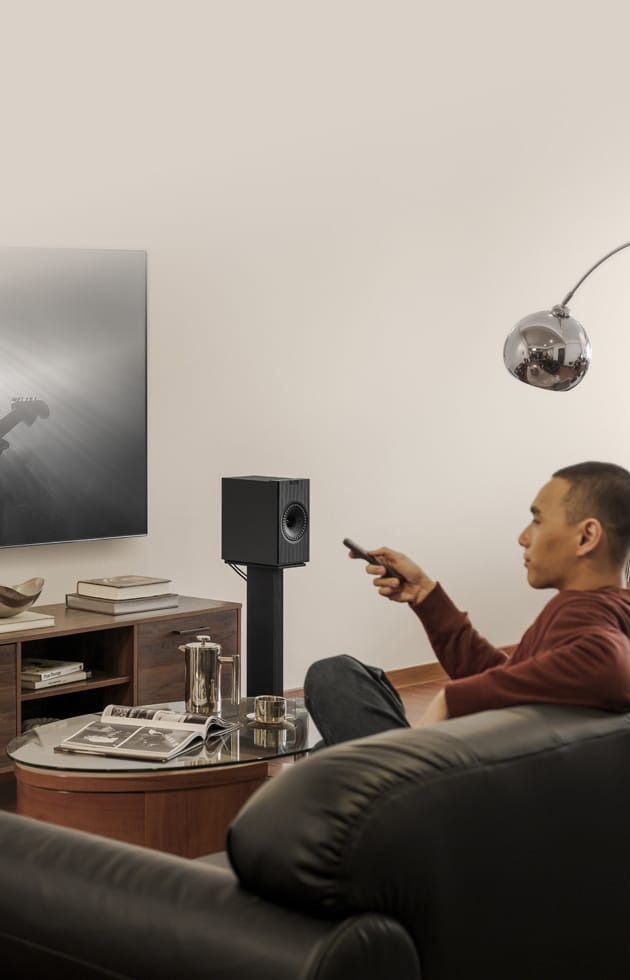 KEF Coda W &mdash; Diffusori Hi-Fi attivi da scaffale