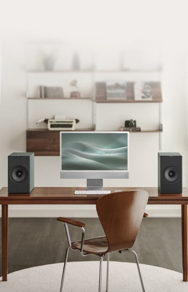 KEF Coda W &mdash; Diffusori Hi-Fi attivi da scaffale