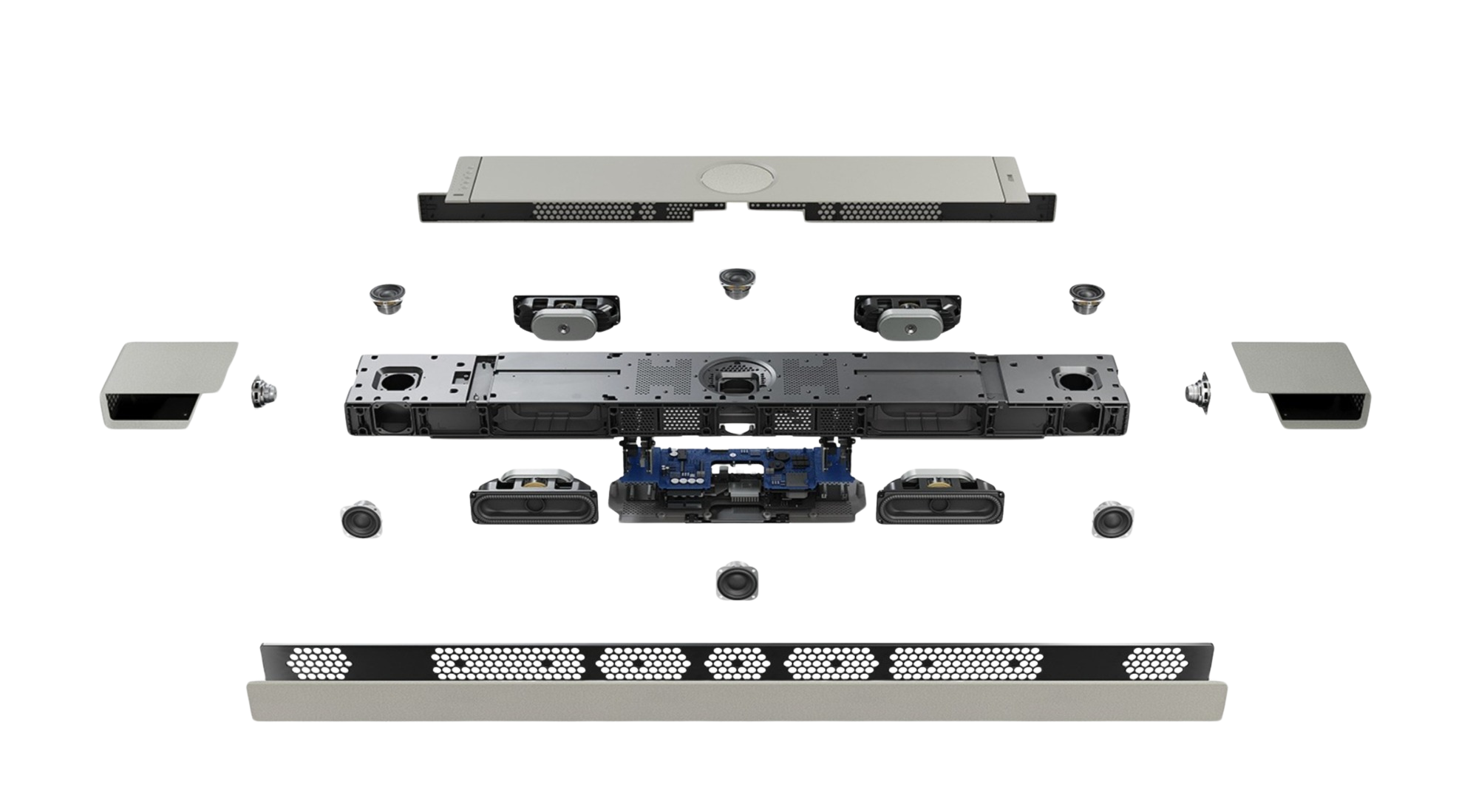 KEF XIO Soundbar 5.1.2 Dolby Atmos &ndash; 820W, Uni-Q MX, VECO