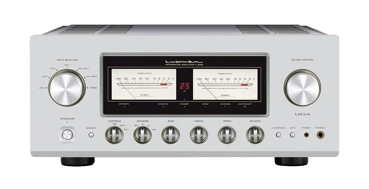 Luxman L-509Z &ndash; Amplificatore integrato Hi-End di riferimento
