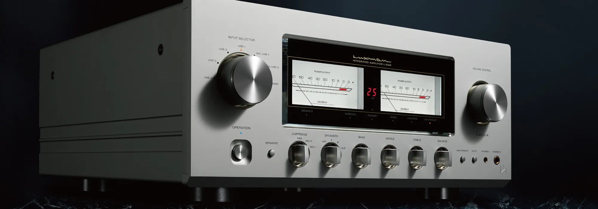 Luxman L-509Z &ndash; Amplificatore integrato Hi-End di riferimento