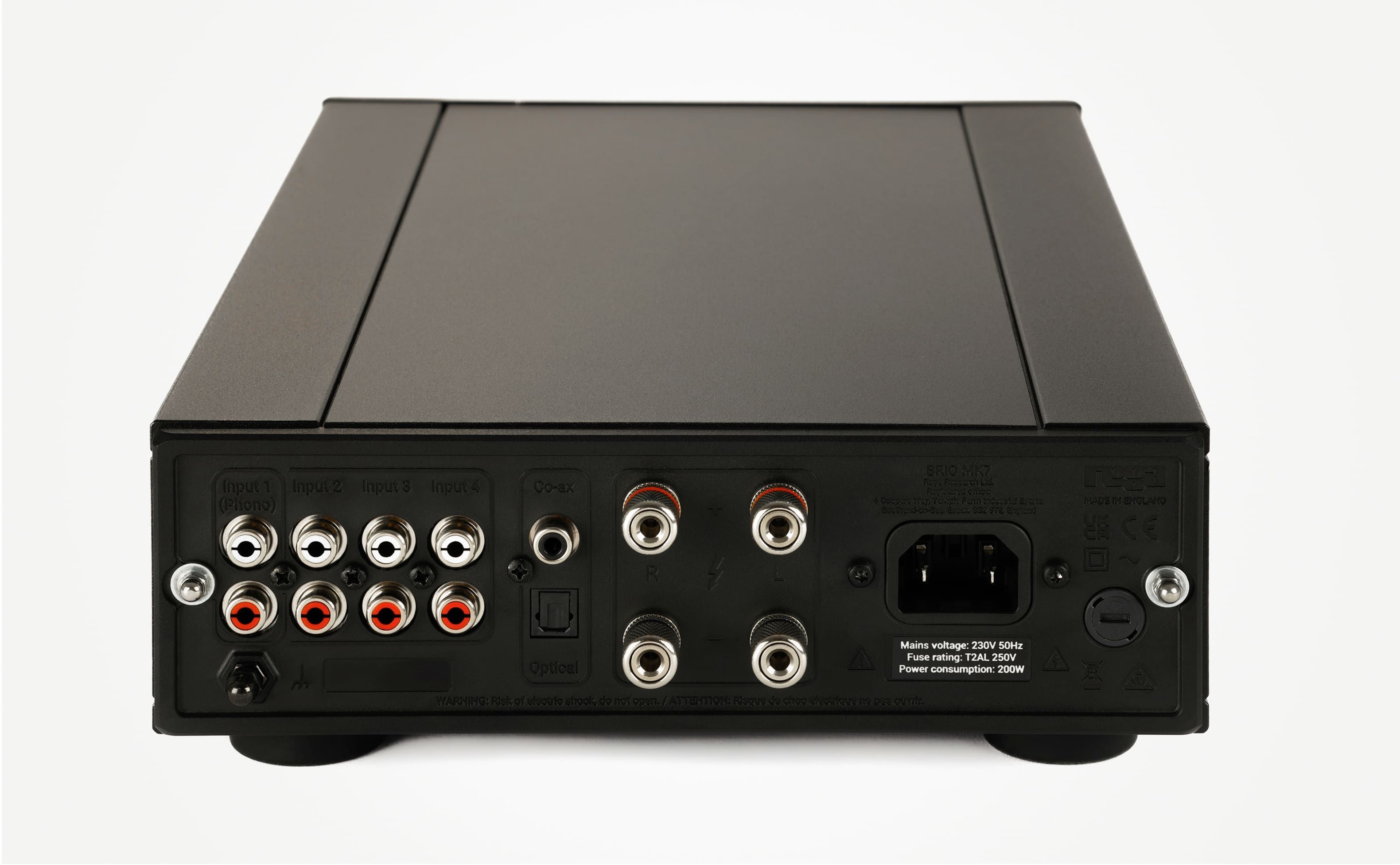 Amplificatore integrato Rega Brio MK7 (2025) &ndash; 50W, DAC integrato, Phono MM