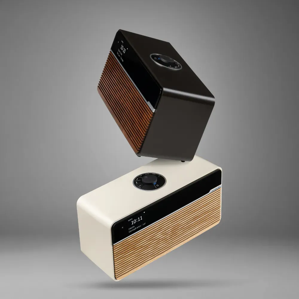 Ruark R2 &ndash; Sistema musicale stereo con Wi-Fi, Bluetooth, radio internet e design premium