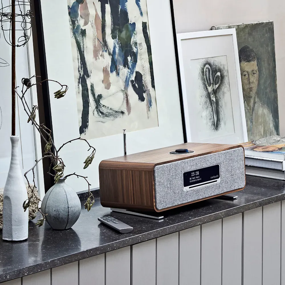 Ruark R3S &ndash; Sistema musicale compatto HiFi con CD, Radio DAB+, Bluetooth, WiFi