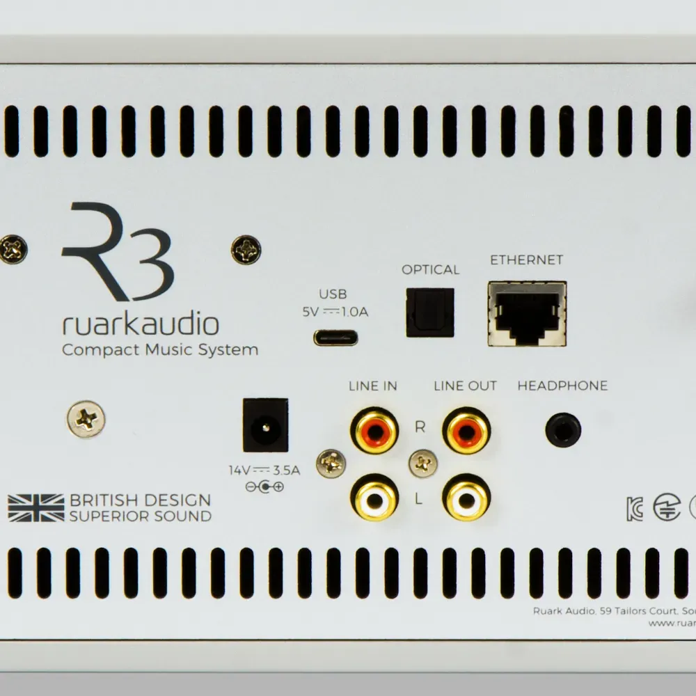 Ruark R3S &ndash; Sistema musicale compatto HiFi con CD, Radio DAB+, Bluetooth, WiFi