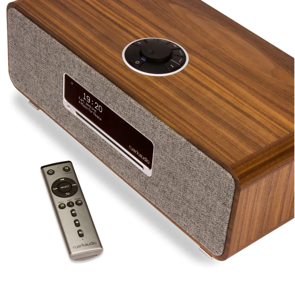 Ruark R3S &ndash; Sistema musicale compatto HiFi con CD, Radio DAB+, Bluetooth, WiFi