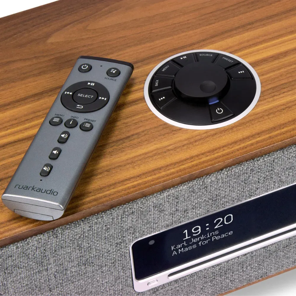 Ruark R3S &ndash; Sistema musicale compatto HiFi con CD, Radio DAB+, Bluetooth, WiFi