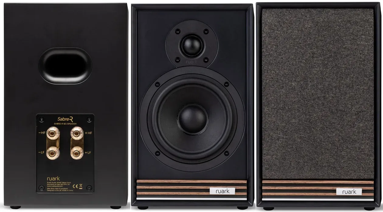 Ruark Sabre-R &ndash; Diffusori da scaffale design retr&ograve;