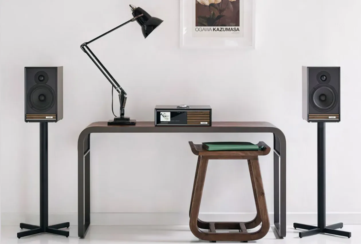 Ruark Sabre-R &ndash; Diffusori da scaffale design retr&ograve;