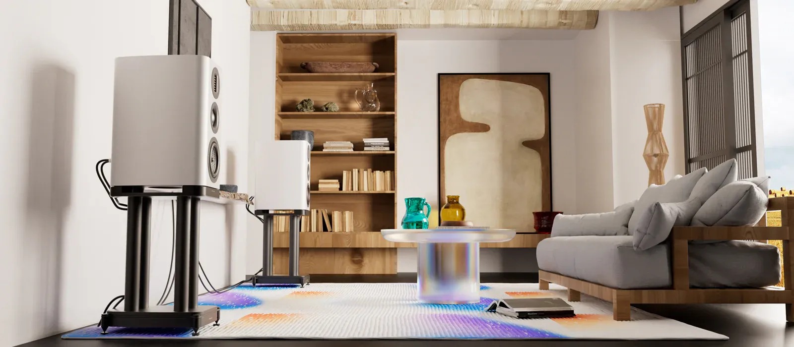 Wharfedale EVO 5.2 &ndash; Diffusori da stand 3 vie hi-fi con tweeter AMT