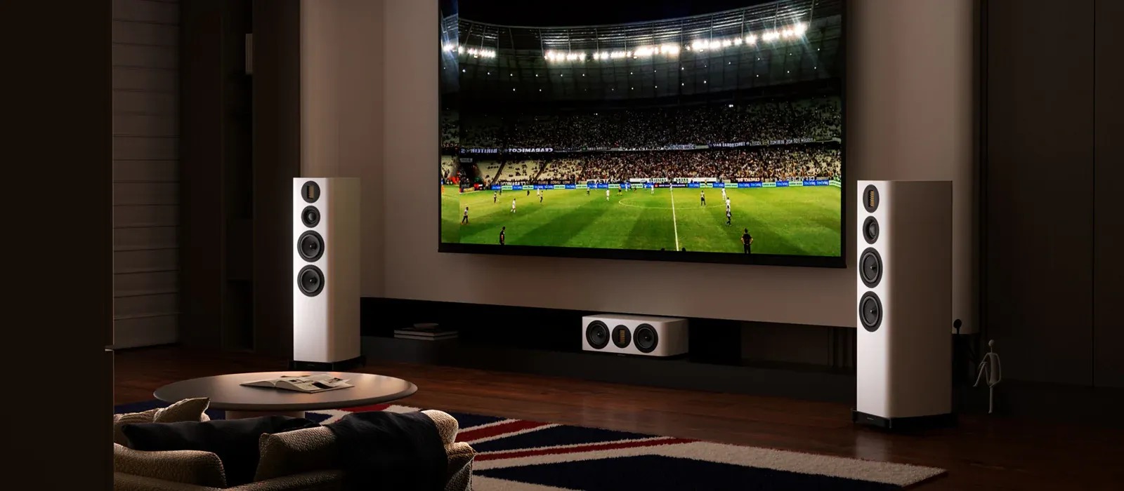 Wharfedale EVO 5.C &ndash; Diffusore Centrale Hi-Fi Home Cinema 2 Vie