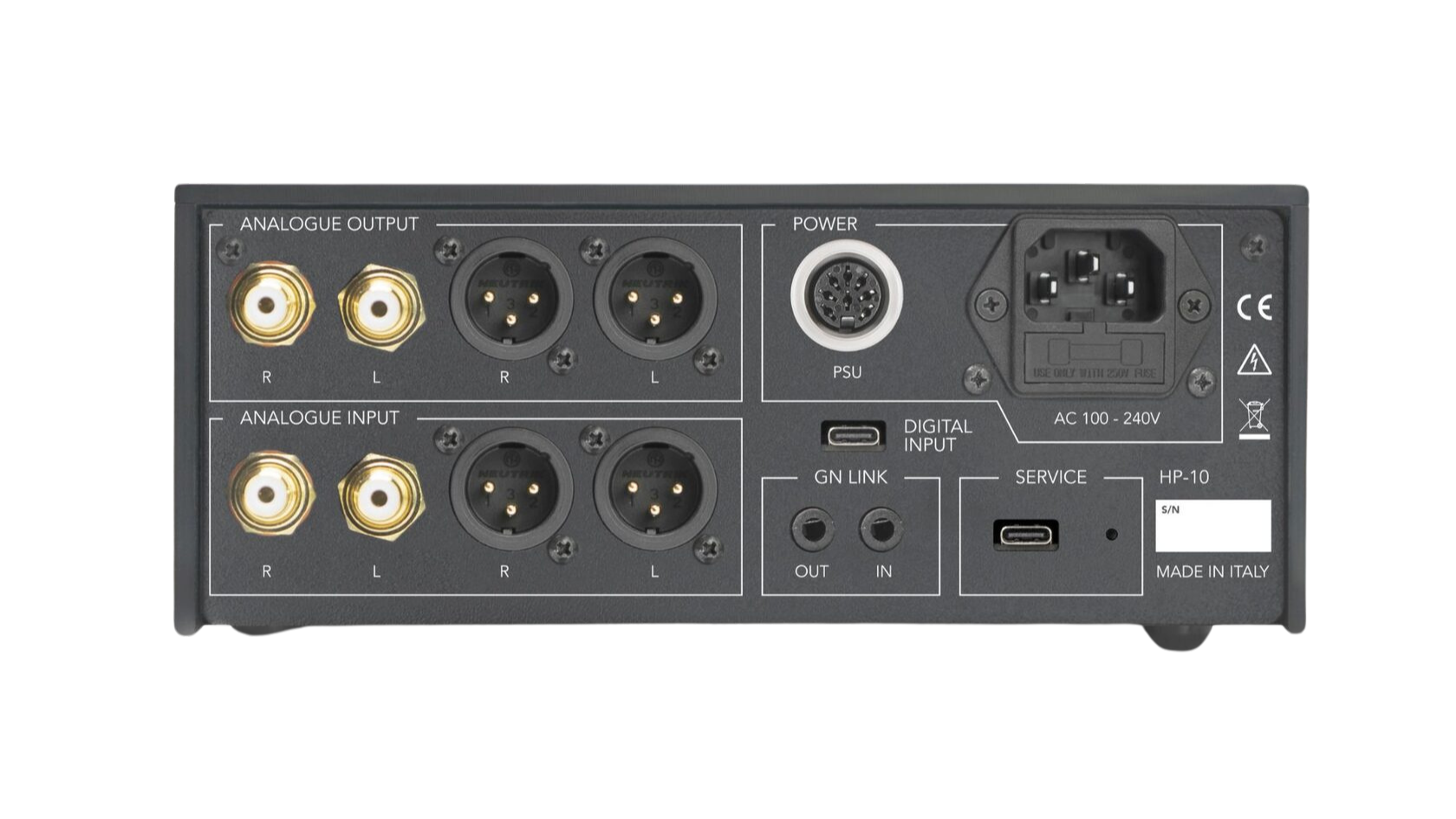 Gold Note HP-10 amplificatore cuffie hi-end