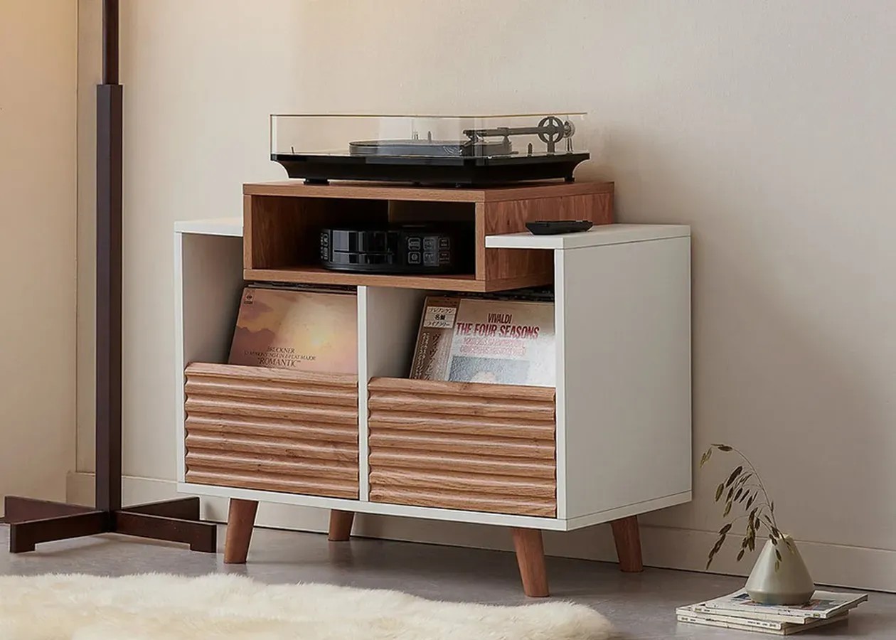 Norstone Oslo – cassetti porta-vinili con sistema Grip