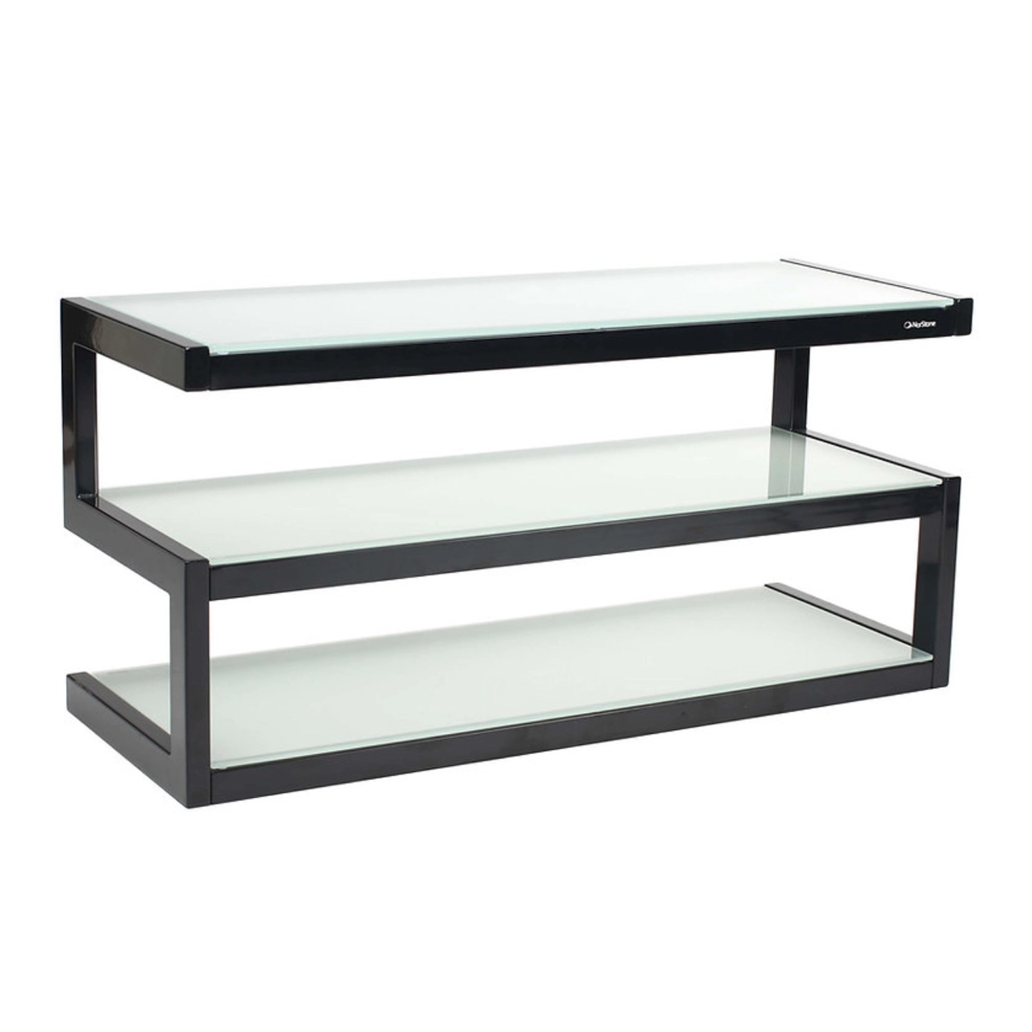 Norstone Esse AV – configurazione con decoder e sintoamplificatore AV su tre ripiani