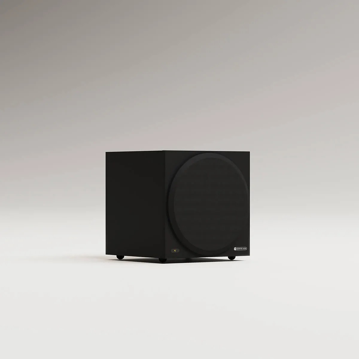 Monitor Audio Vestra W10 – subwoofer compatto cabinet sigillato vista frontale