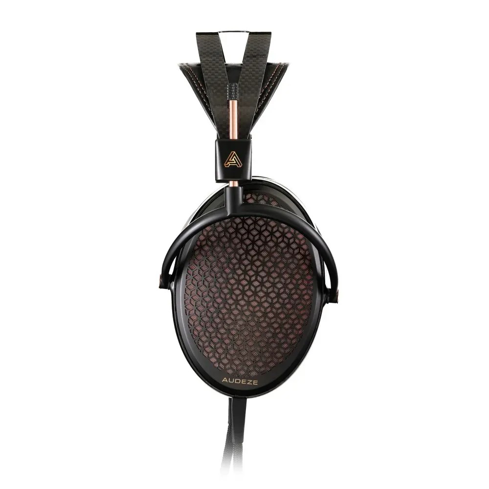 Audeze CRBN2 – costruzione magnesio fibra di carbonio pelle premium accenti rame