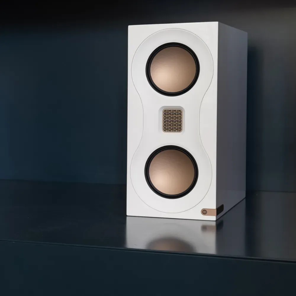 Monitor Audio Studio 89 – array MTM frontale con tweeter MPD III e doppio driver RDT III dorati