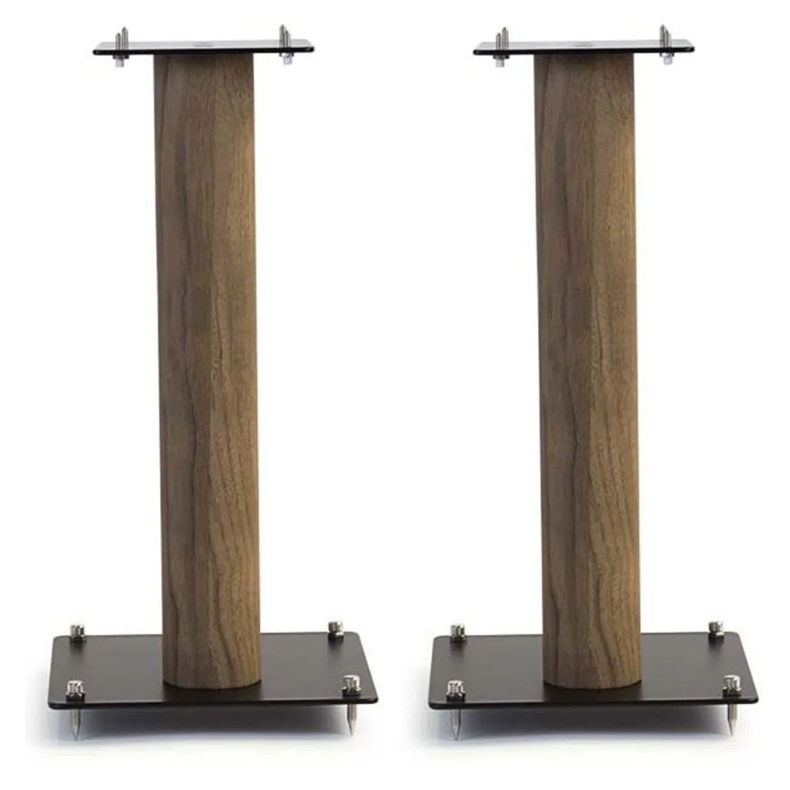 Norstone Stylum 1 – dettaglio piastra inferiore con punte regolabili e contropunte