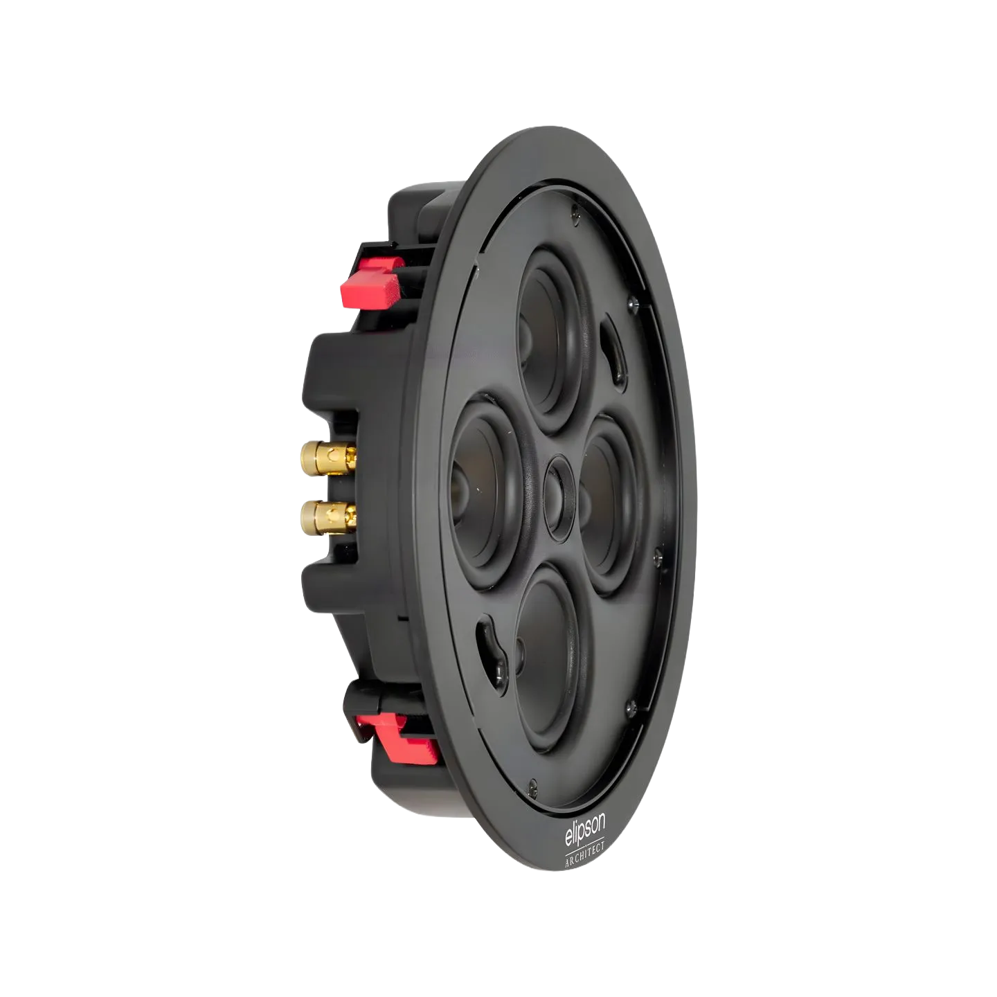 Elipson Architect IC8 Ultra Slim – profondit&agrave; di installazione 5 cm, dettaglio laterale