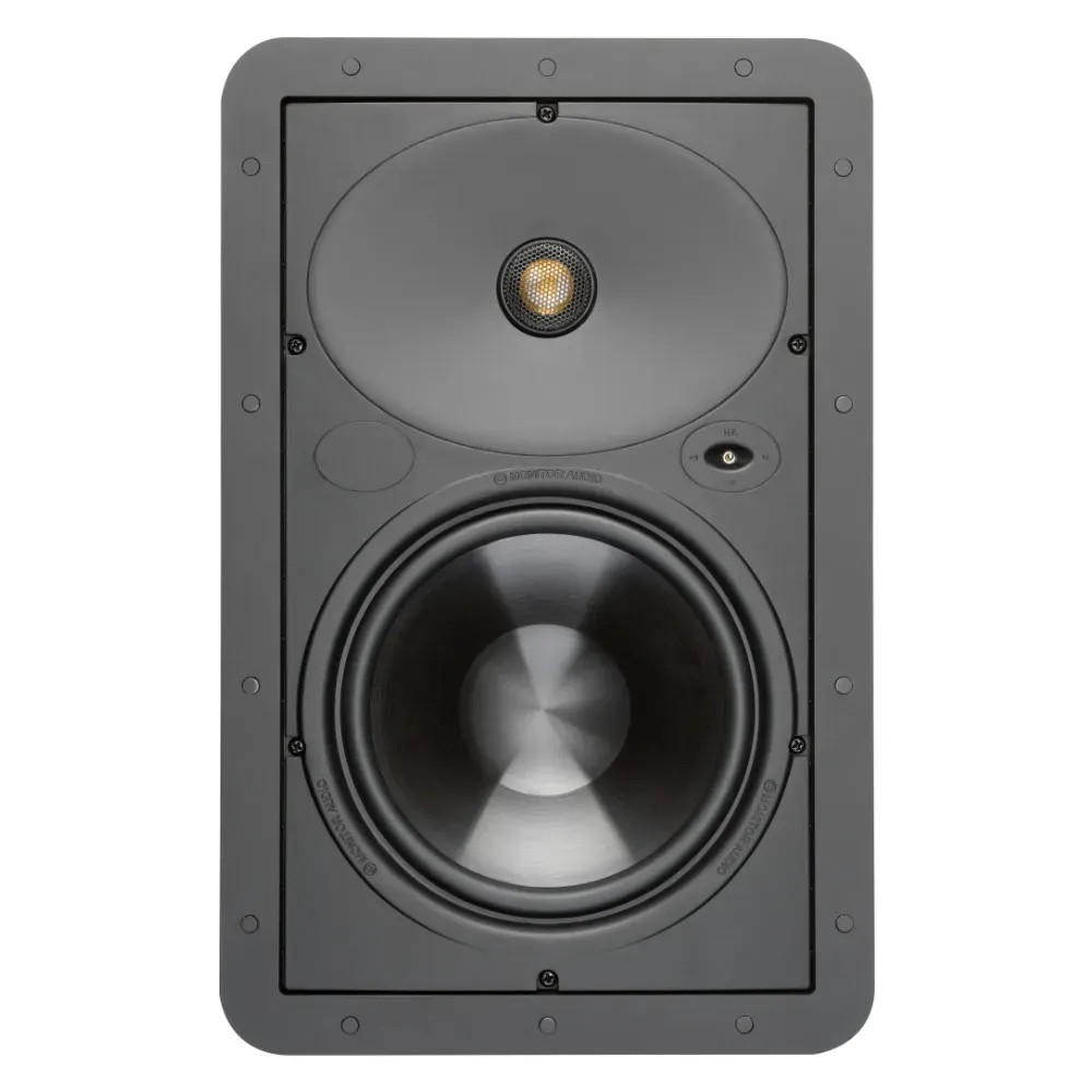 Monitor Audio Basics W180 – woofer MMP II 203mm, dettaglio membrana e sospensione
