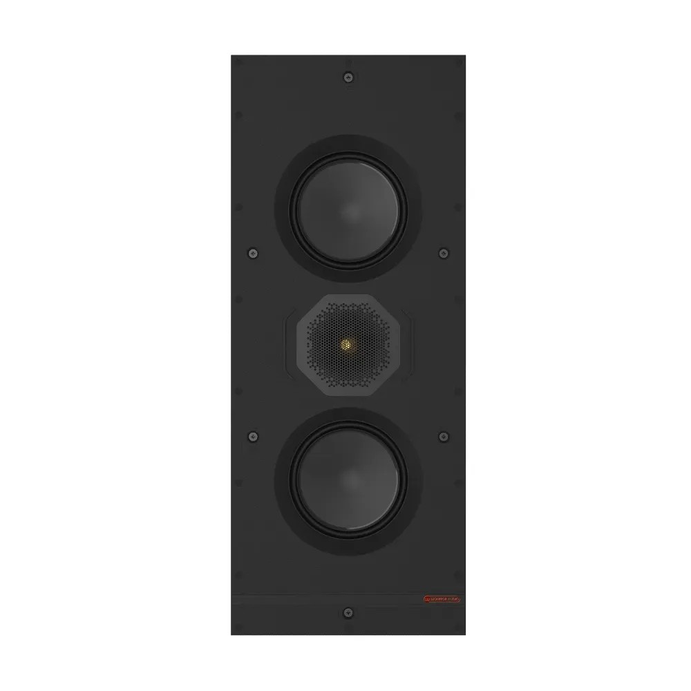 Monitor Audio W1M – i 2 driver mid-bass C-CAM 127mm disposti in linea, vista frontale senza griglia