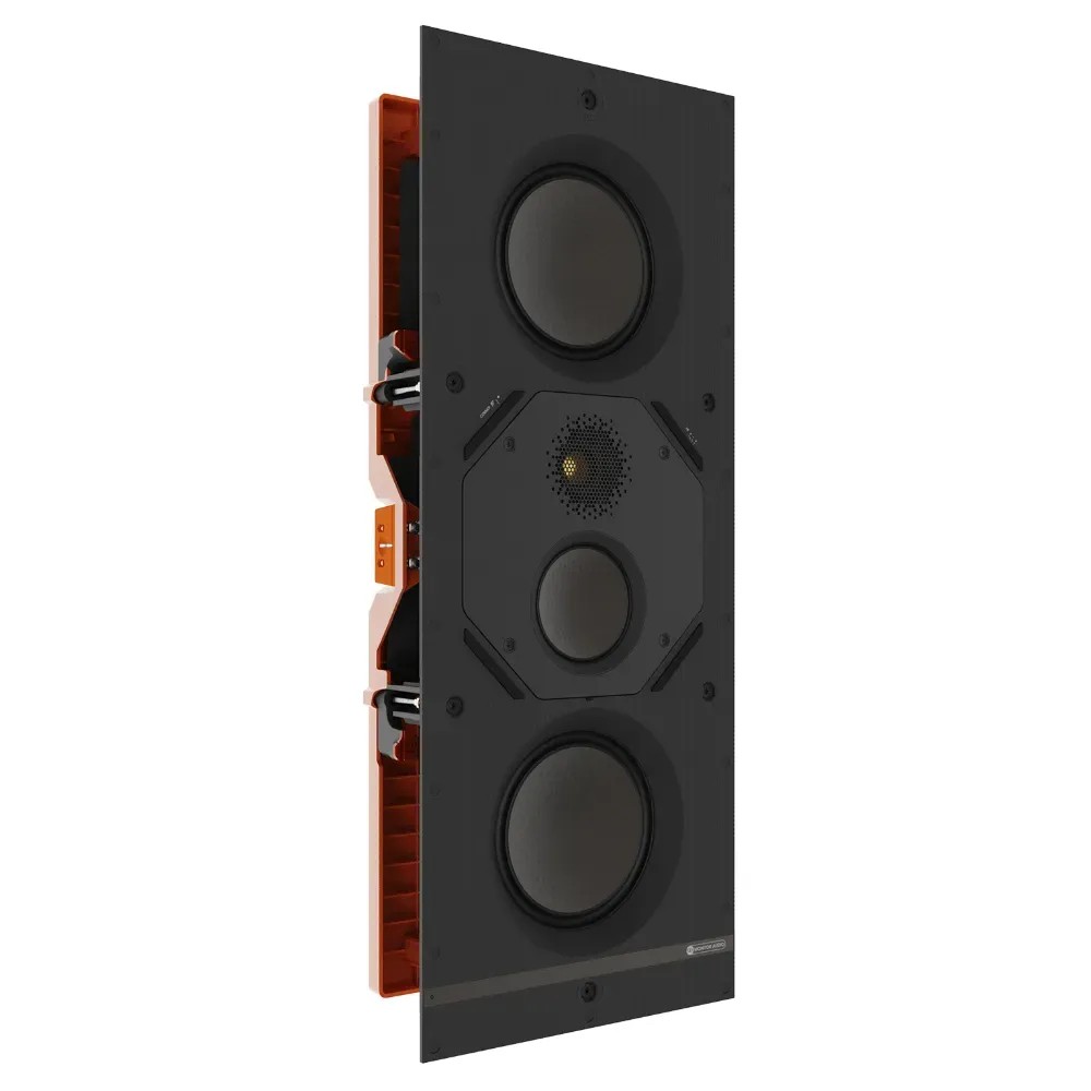 Monitor Audio W2M – cono RST II, dettaglio pattern a fossette per massima rigidità con massa ridotta