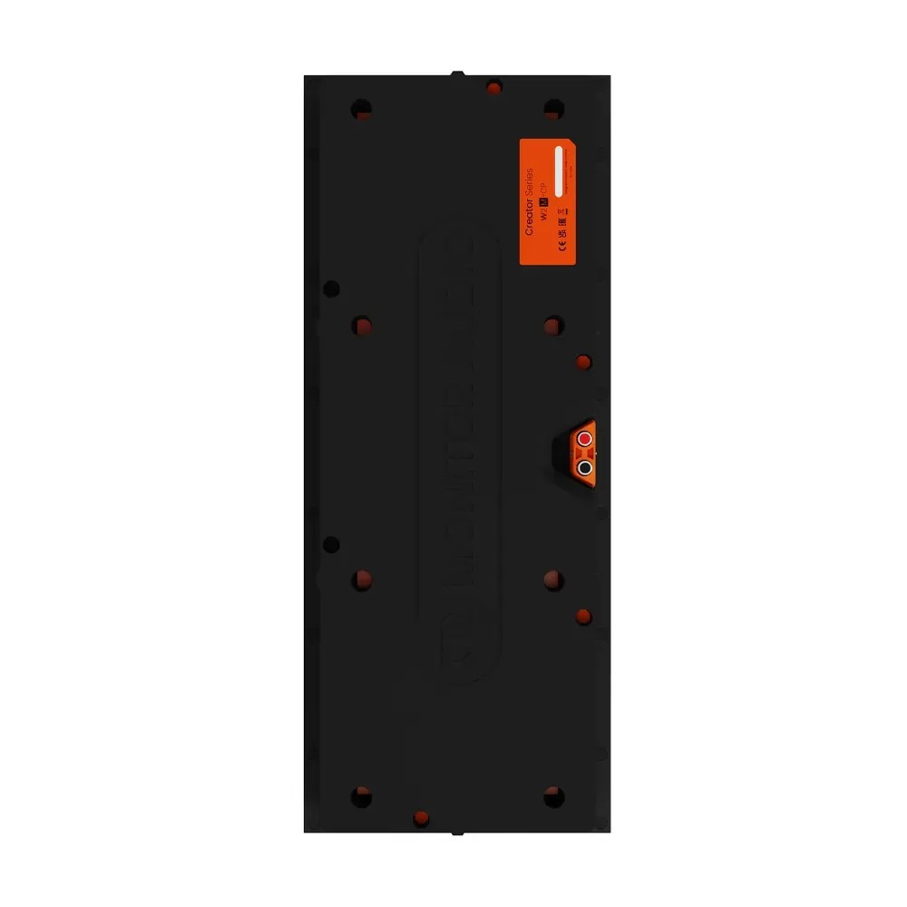 Monitor Audio W2M-CP – driver RST II bass e midrange, dettaglio membrana con pattern a fossette