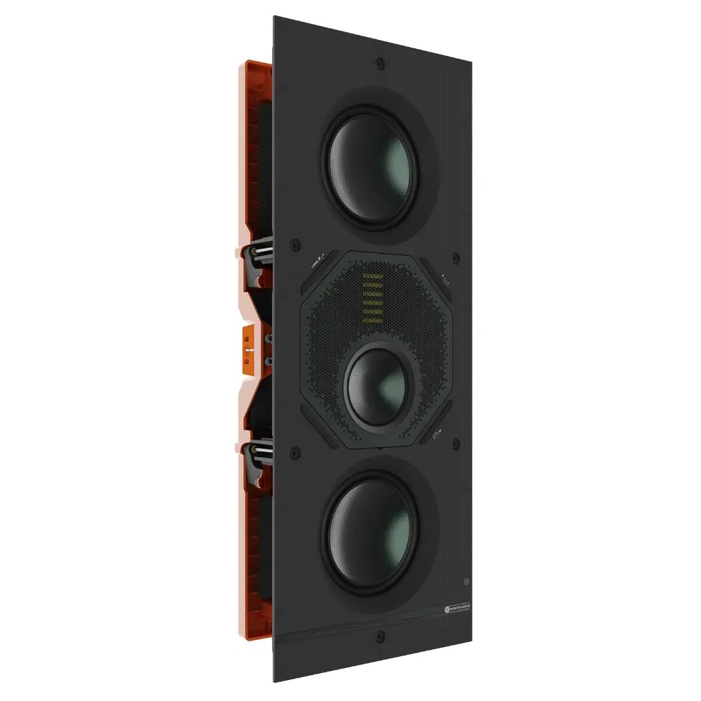 Monitor Audio W3M – driver RDT III 127mm, dettaglio struttura membrana a cupola radiale con costole