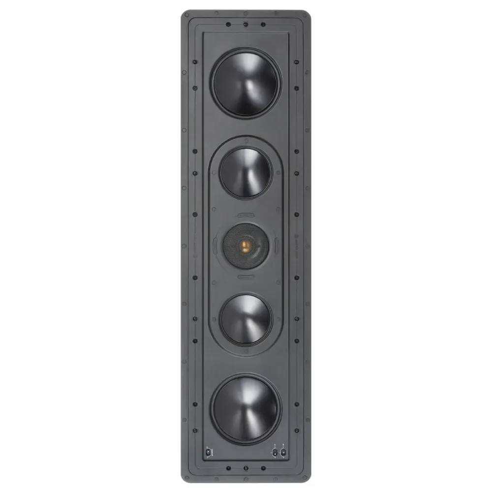 Monitor Audio CP-IW260X – layout driver B-M-T-M-B in verticale, disposizione simmetrica rispetto al tweeter