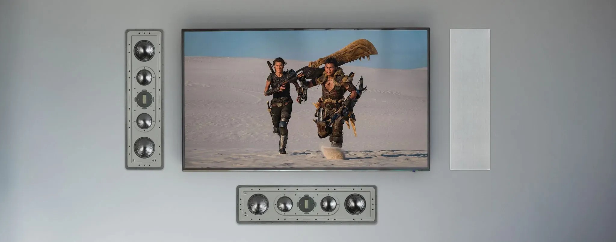 Monitor Audio CP-IW460X – flagship in-wall con tweeter Ribbon Platinum, baffle alluminio pressofuso