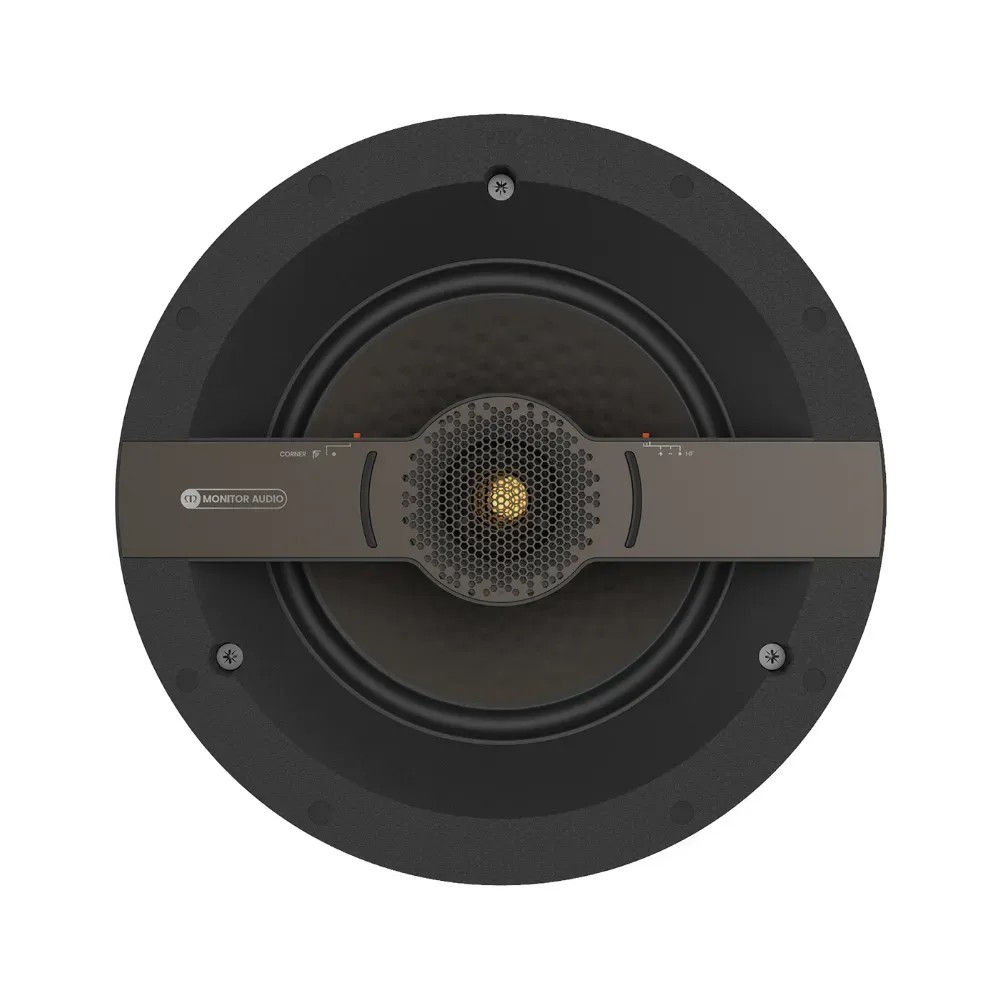Monitor Audio C2M – woofer RST II 178mm con fossette dimpled, dettaglio membrana Silver 7G