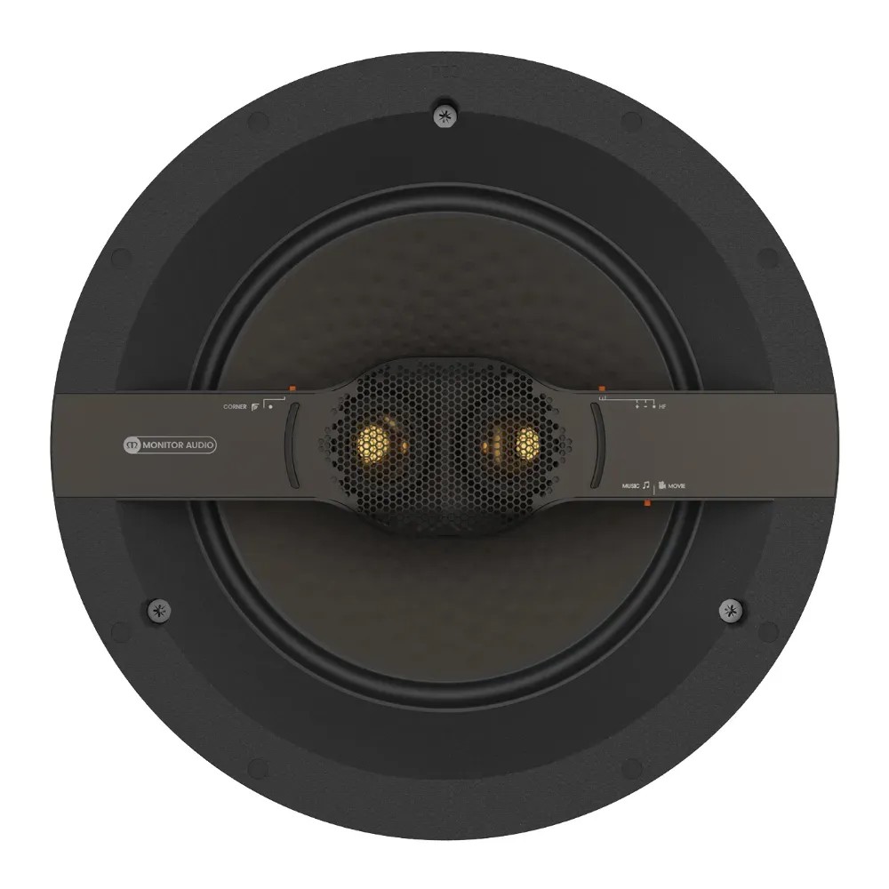 Monitor Audio C2L-T2X – i 2 tweeter C-CAM 1.25 pollici e il woofer RST II dual-coil 9 pollici, layout frontale