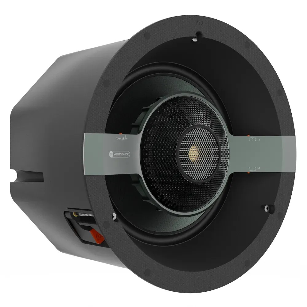 Monitor Audio C3L-CP – back box sigillata con materiale fonoassorbente, sezione in soffitto con 177.5mm profondità