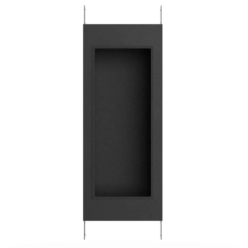 Monitor Audio WM BOX – installazione in parete cartongesso con diffusore W1M, sezione trasversale