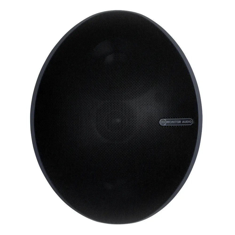 Monitor Audio Vecta V240 – sezione baffle curvo con i due driver C-CAM 102mm e tweeter Gold Dome horn-loaded centrale