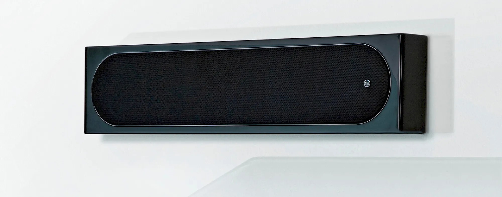 Monitor Audio Radius 225 3G – center channel ultra-slim 67mm, 2× C-CAM 4 pollici, tweeter Gold Dome, montato a parete sotto TV
