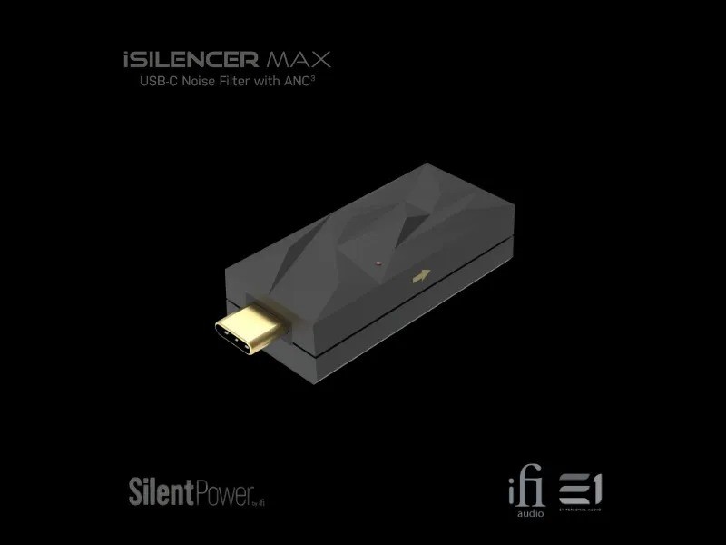 iFi iSilencer Max – inserito in porta USB libera di PC per ridurre rumore alla fonte, doppio iSilencer Max raddoppia l'effetto ANC3