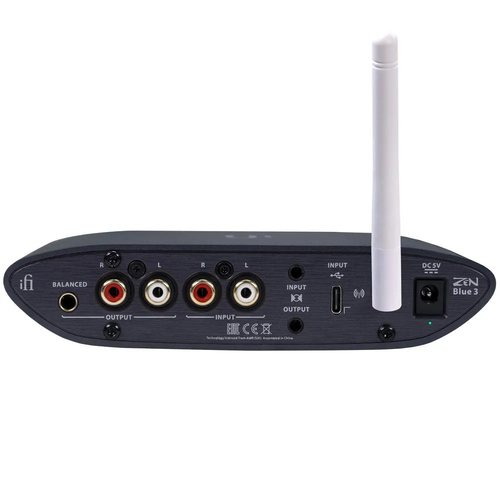 iFi ZEN Blue 3 – modalità TX: CD player via coassiale→ZEN Blue 3→cuffie BT aptX Lossless, schema collegamento wireless lossless