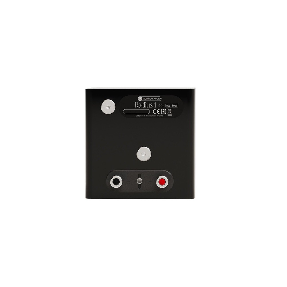 Monitor Audio Radius 1 4G – installazione su Desk Pad 4G su scrivania nearfield, su Floor Stand 4G come coppia stereo, e come satellite surround wall-mount MASM