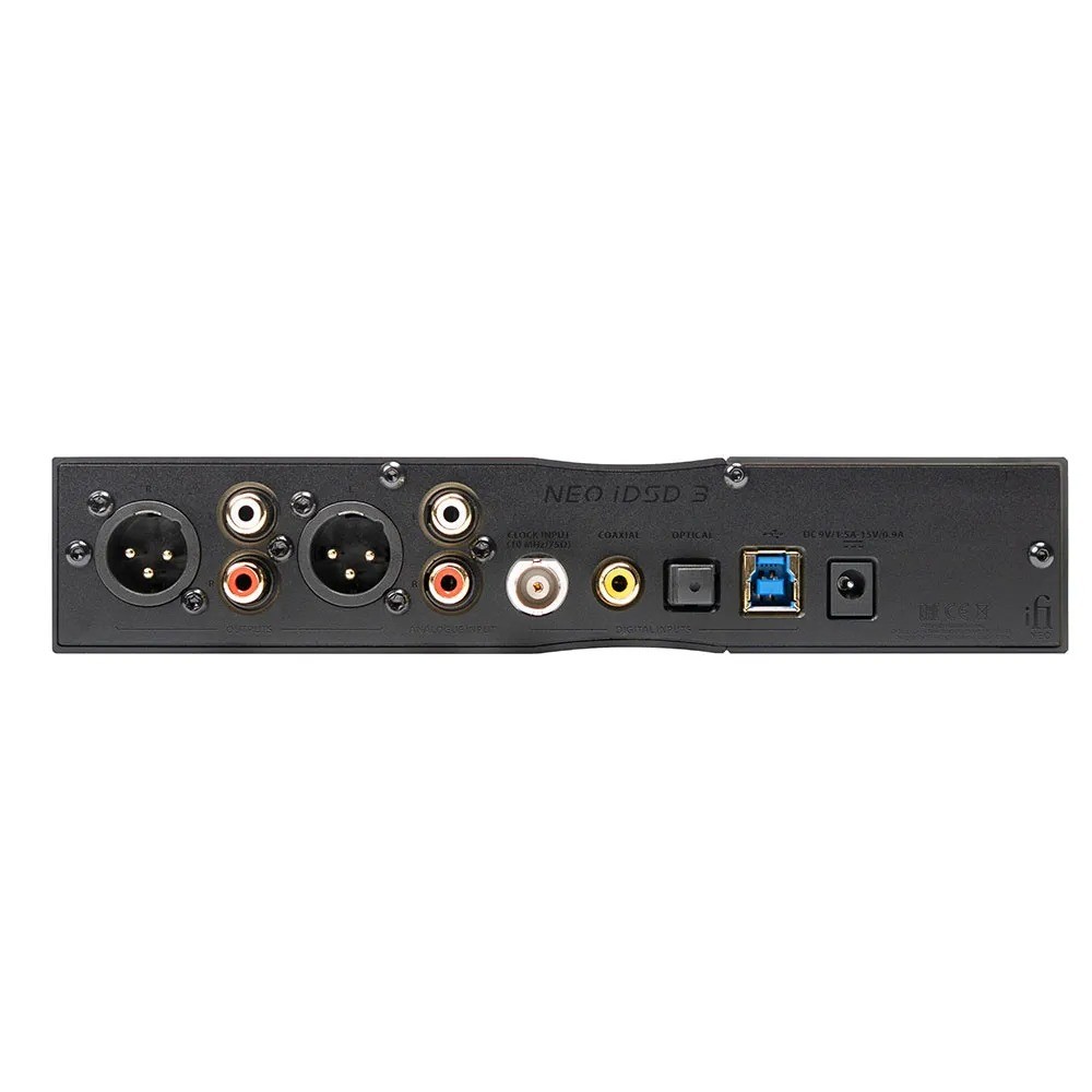 iFi NEO iDSD 3 – display TFT 2 pollici rotante in orientamento verticale su supporto alluminio incluso, controllo Nexis app, VU meters album art
