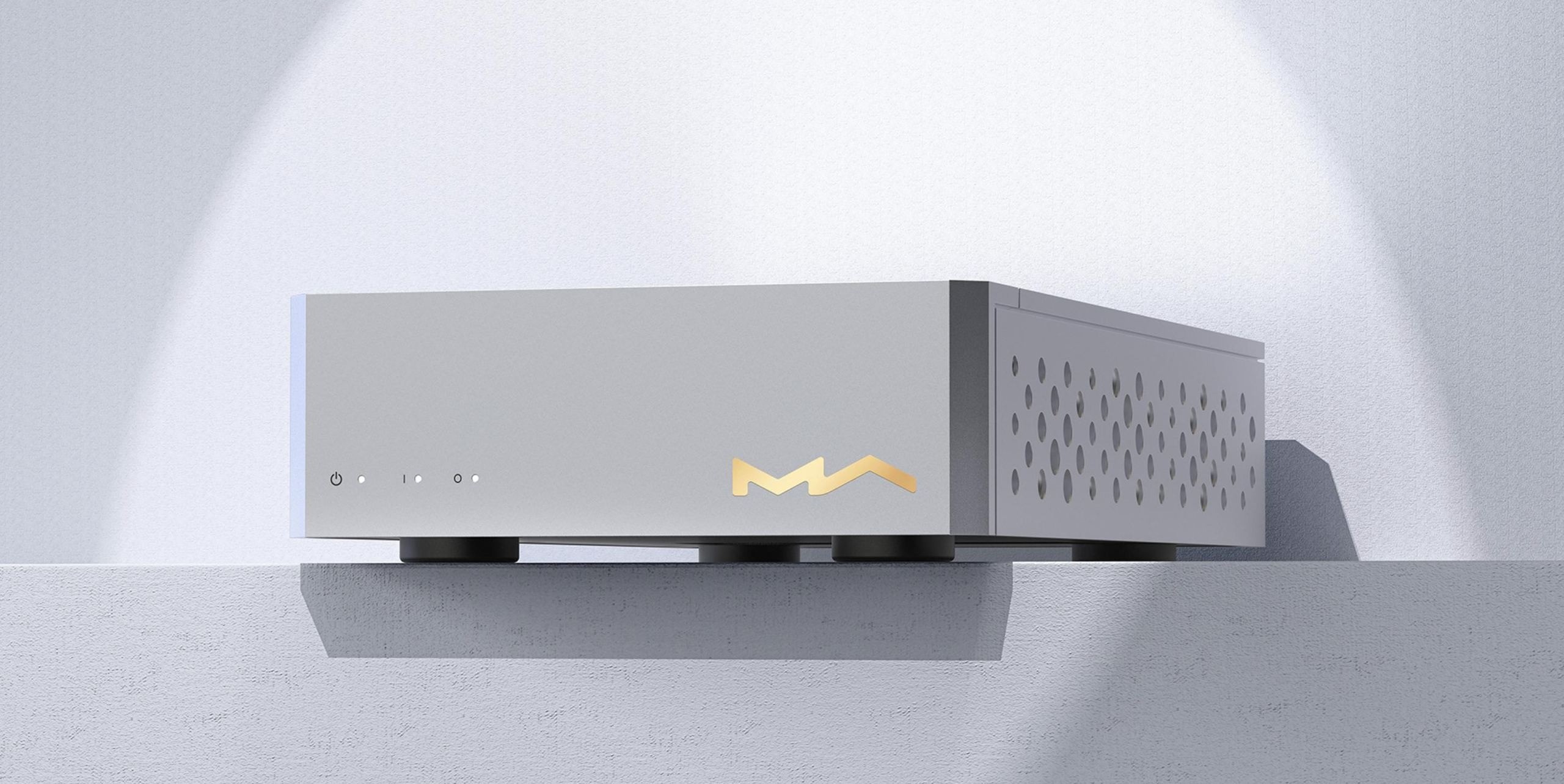 Matrix Audio SI-1 – isolatore rete audio-grade, chassis CNC alluminio compatto 120×205mm, 1 porta RJ45 in e 1 RJ45 out isolata, conversione ottico-elettrica attiva