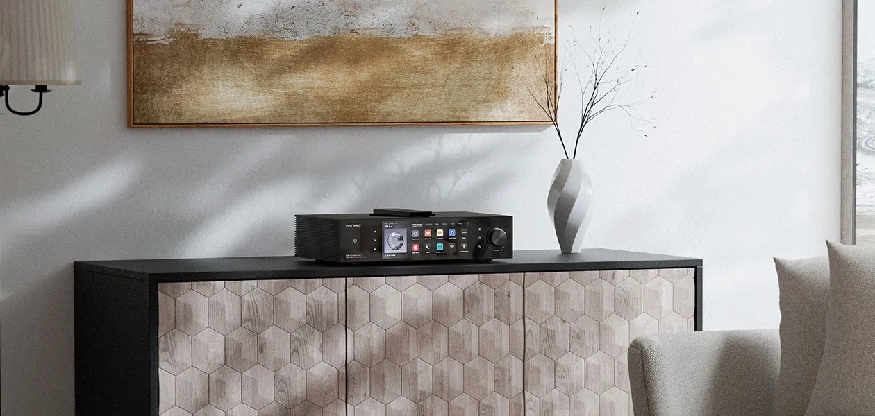 Eversolo DMP-A8 Master Edition Gen. 2 – streamer DAC con lettore CD integrato slot-loading, chassis alluminio aerospaziale più alto 98,5mm, display 8.6 pollici, SFP ottica