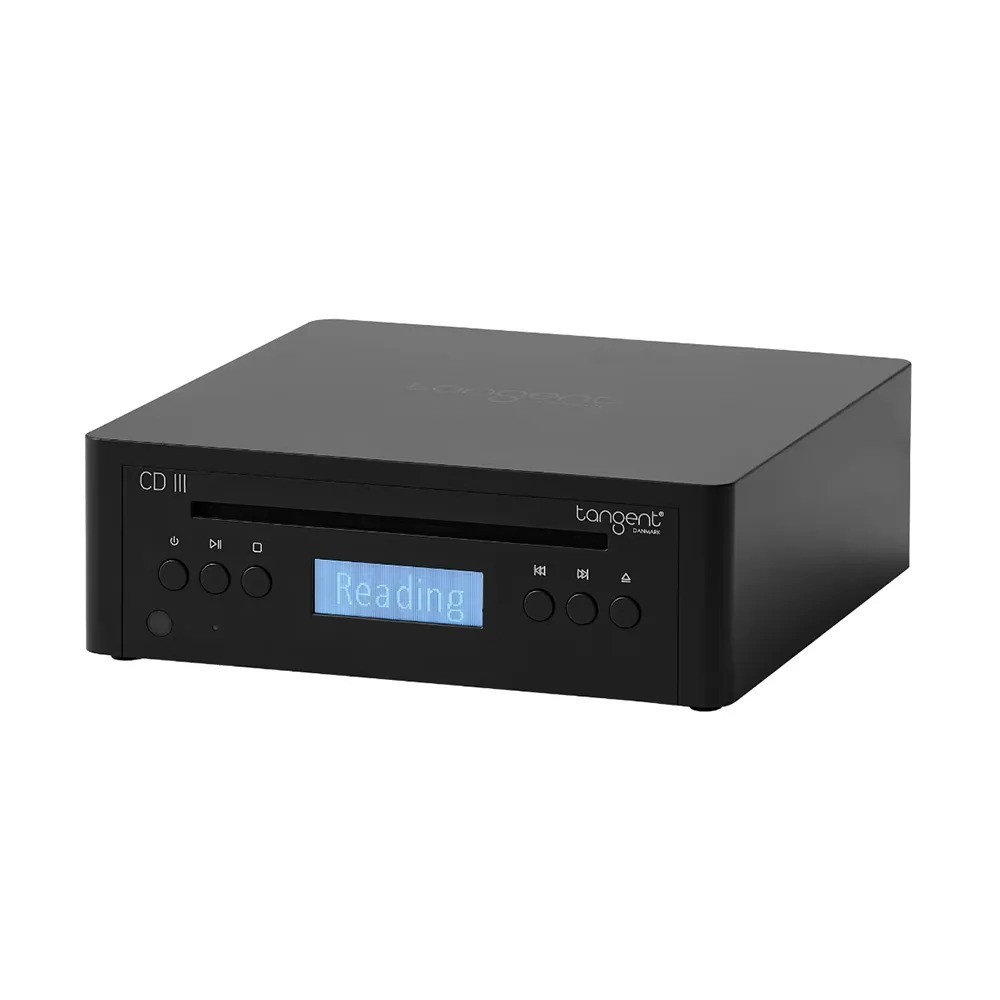Tangent CD III – vista laterale con dettaglio finitura satin black, coerente con la serie Ampster III