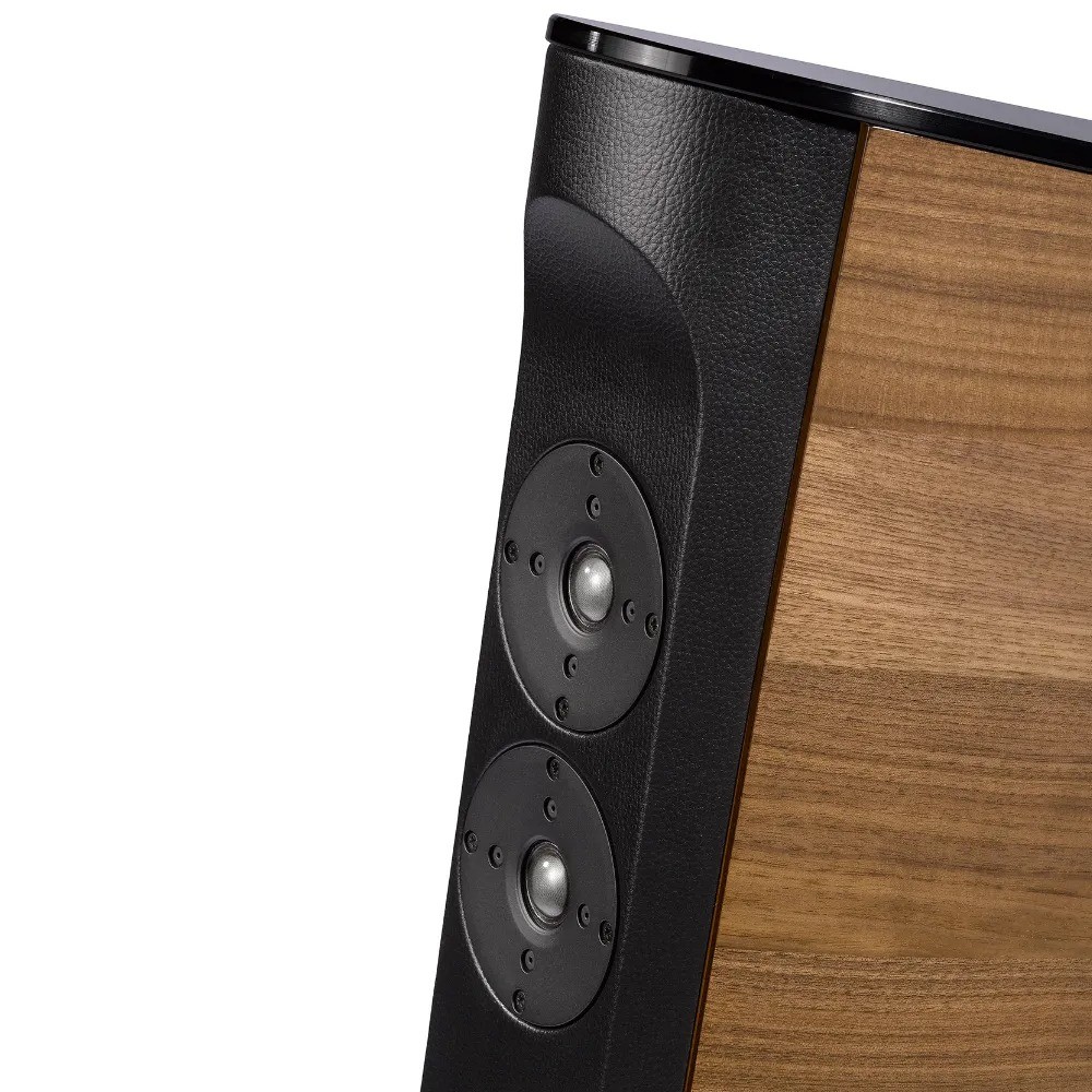Opera Grand Callas – dettaglio tweeter frontale Scanspeak 9700, doppia camera di decompressione, senza ferrofluido