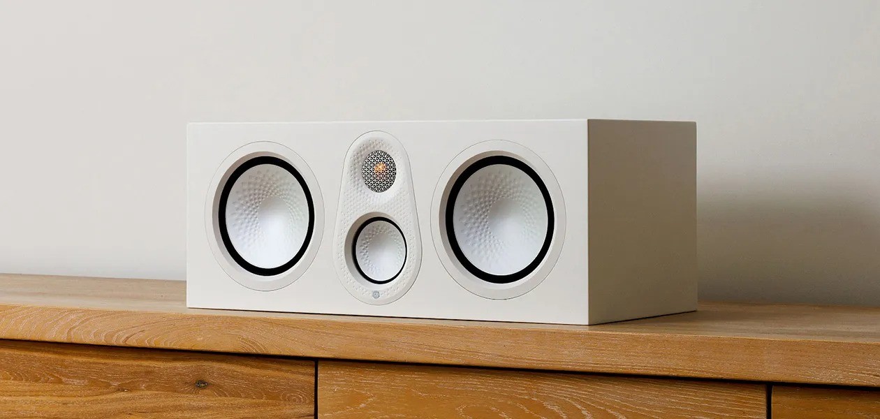 Monitor Audio Silver Centre 8G – diffusore centrale 3 vie, doppio driver C-CAM 6 pollici, midrange dedicato, tweeter Gold Dome